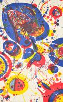 Large Sam Francis PASADENA BOX Lithograph, 58OAH - Sold for $3,456 on 11-04-2023 (Lot 682).jpg